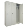 Vestiar compartimentat cu 3 usi, 1200x450x1800 mm