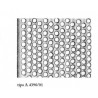 4390/01 Gratar alama gauri rotunde, tip A, 30x150mm, Amati