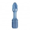 Set 5 biti hexagonali  1/4"  IMPACT BLUE SHOCK  USH profil PZ