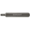 Bit  BOHRCRAFT  cu profil TORX cu gaura (pentru pin de siguranta) prindere  hexagonala 10 mm Forma C10