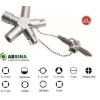 AB-1011 Cheie universala ABSINA  pentru panouri