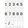 Set sabloane vopsire cifre 0-9 (10 cifre), 5-30 cm inaltime caracter.
