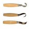 CS7 Set cutite sculptura tip carlig, Morakniv Suedia.
