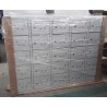 Vestiar cusetat 5x5 pentru telefoane mobile si mici lucruri personale, 1050x220x750 mm