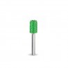 Biax sculptura lemn SABURR - Cap 1/4" cilindric aspru