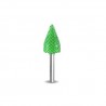Biax sculptura lemn SABURR - Cap 3/8" con ascutit aspru