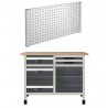 WB11 Banc de lucru 1130x650x860 mm cu panou pentru scule, Wolfcraft
