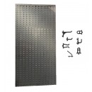 Panou perforat orizontal de 1000x500mm  din INOX