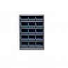 Dulap 15 cutii depozitare, 655 x 375 x1000 mm
