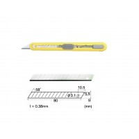 Set Cutter / cutit utilitar mic cu cartus de lame -NT Cutter - 9mm + 10 lame de schimb