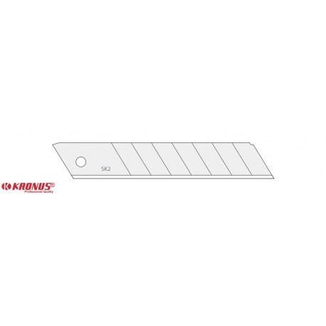 7556.1 SK2 Set 10 lame de cutter SK2