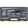 23282 Trusa tubulare 3/8'', 44 piese, Proxxon