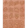 Sablon pielarie "Plante", Tandy Leather SUA