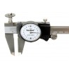 Subler din otel inoxidabil cu ceas comparator 200 mm