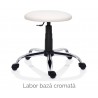 Scaun profesional Labor cu baza cromata