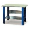 Banc de lucru 1000mm, cu blat din fier zincat
