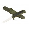 Cutit utilitar Morakniv Basic 546 BLACK/MILITARY GREEN