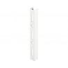Sina simpla de perete Dolle Single Slot 145mm, alba, pentru rafturi modulare