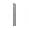 Sina simpla de perete Dolle Single Slot 995mm, argintie, pentru rafturi modulare
