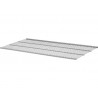 Set polita plasa metalica Dolle Gridboards 800x406x10 mm, argintie, pentru rafturi modulare