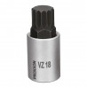 Cheie spline, VZ18, XZN18, M18,  1/2", lungime 55mm, Proxxon