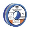 Fludor (cositor cu sacaz) Sn99Cu1 Ø2mm 70g, pentru electrica & radio-amatori, fara plumb