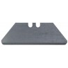 Set 10 lame trapezoidale rotunjite pentru cutter, Stanley
