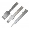 Set 3 dalti pielarie tip frantuzesc normale WUTA de 2.7mm