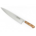 Cutit de gatit, lungime 25cm, otel carbon, maner din lemn de maslin, Sabatier Au Carbone-Olive.