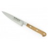 Cutit decojit, lungime 10cm, otel carbon, maner din lemn de maslin, Sabatier Au Carbone-Olive.