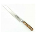 Cutit de paine, lungime 20cm, maner din lemn de maslin, Sabatier Authentique - Olive.