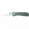 Briceag  SOG - Twitch II-Drop Point, Satin, Maner aluminiu