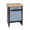 Banc de lucru  600mm, cu 1 usa si 1 sertar