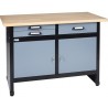 Banc de lucru 1200mm, cu 2 usi si 3 sertare