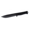 Cutit de supravietuire si bushcraft Fallkniven A1xb – Tungsten Carbide, lama neagra