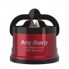 Dispozitiv de ascutit cutite ANYSHARP cu carcasa metalica, Pro Red