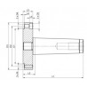 9156 Corp cu con morse Bison, conicitate 2