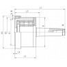9157 Corp cu con morse Bison, conicitate 4