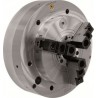 2502 Universal strung cu cilindru pneumatic Bison trei bacuri