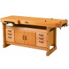 Banc de lucru pentru timplarie PROFI Elite 2000+dulap SM04  SJOBERGS