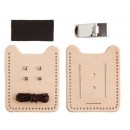 Kit clip pentru bani si husa pentru card   Tandy Leather