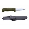 Cutit utilitar Morakniv Basic 511BLACK/MILITARY GREEN