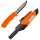 Cutit bushcraft/camping/supravietuire Bushcraft Survival Orange.