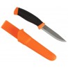 Cuţit Mora Companion, Heavy Duty ORANGE cu lama groasă din INOX, DIY/Hobby/camping