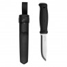 Cutit Mora Garberg INOX, cu teaca de polimer pt outdoor/vanatoare/ bushcraft.