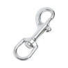 Carabiniera cu inel rotativ Nautic Pro 88 mm, inox A4
