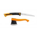 Set topor si fierastrau bushcraft Morakniv /Fiskars