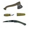 CBS2 Set topor,cutit si fierastrau bushcraft Morakniv /Bahco
