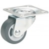Rola ghidare 25mm, placa 40x40mm, lagar alunecare