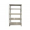 Raft metalic cu 5 polite zincate 1000x400x1900 mm max. 65 kg/polita, montaj rapid cu cleme
